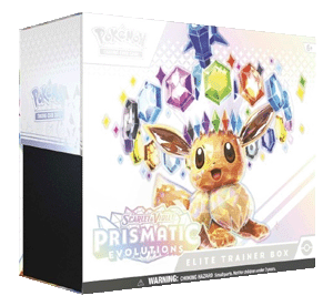 Prismatic Evolutions Elite Trainer Box (damage)