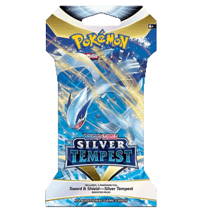 Silver Tempest Sleeved Booster Pack