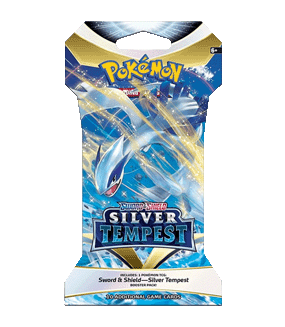 Silver Tempest Sleeved Booster Pack