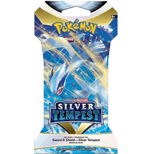 Silver Tempest Sleeved Booster Pack
