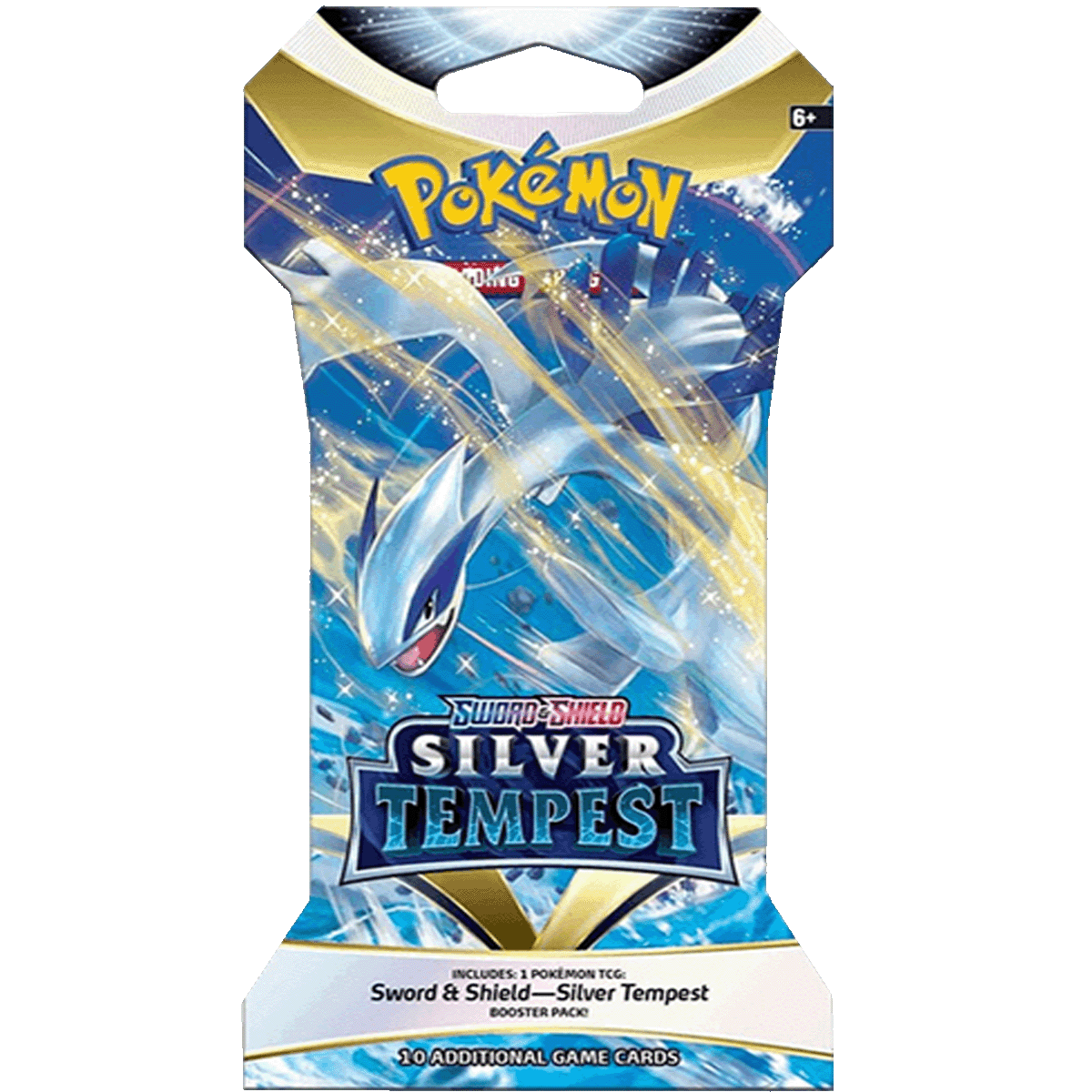 Silver Tempest Sleeved Booster Pack