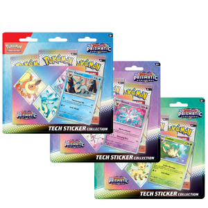 Prismatic Evolutions Tech Sticker Collection