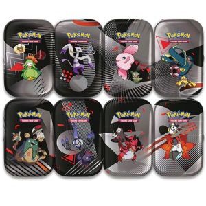 Black Bolt & White Flare - Mini Tin