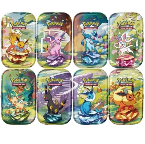 Prismatic Evolutions Mini Tin