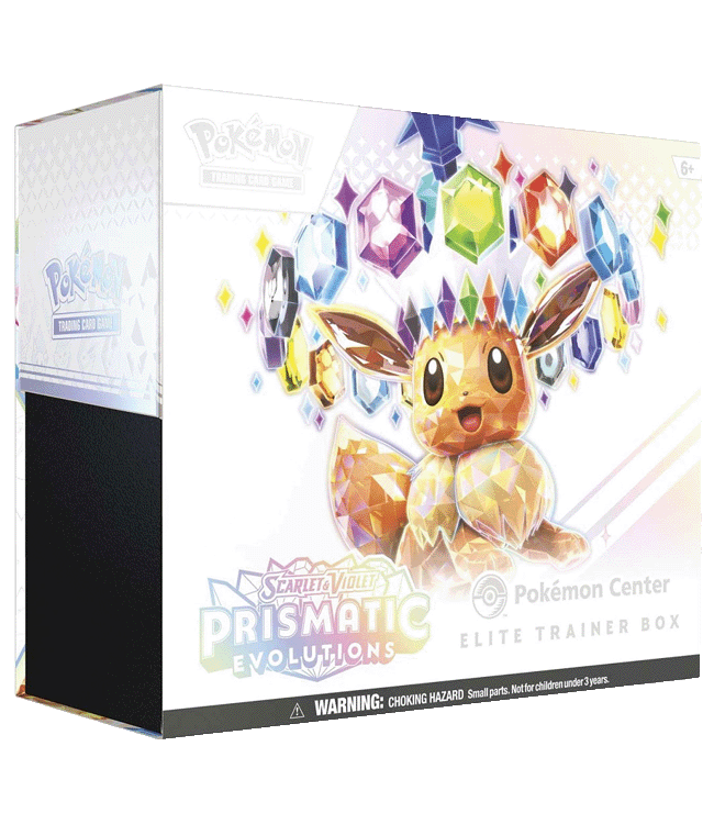 Prismatic Evolutions Pokemon Center Elite Trainer Box