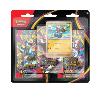 Pitch Black - 3-Pack Blister